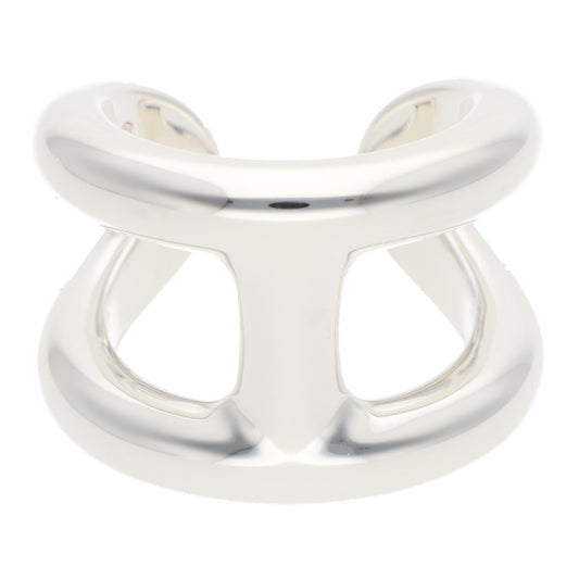HERMES Osmose GM 925 Silver Ring Size ONE SIZE