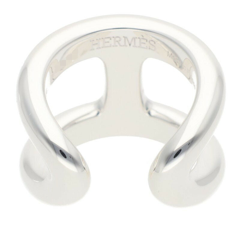 HERMES Osmose GM 925 Silver Ring Size ONE SIZE