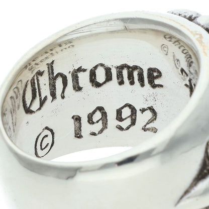 Chrome Hearts FLRL CRS 1DIA Diamond Silver Size ONE SIZE