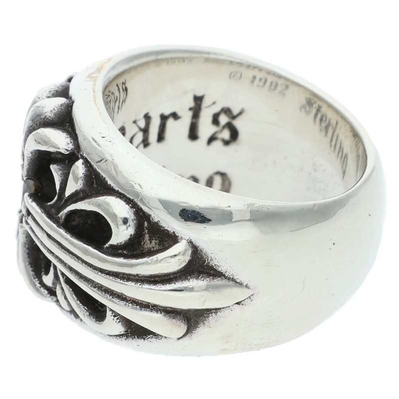 Chrome Hearts FLRL CRS 1DIA Diamond Silver Size ONE SIZE