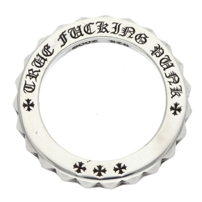 Chrome Hearts TFP PNK BIG Ring Silver Size JP 8 (Silver 4.37g)