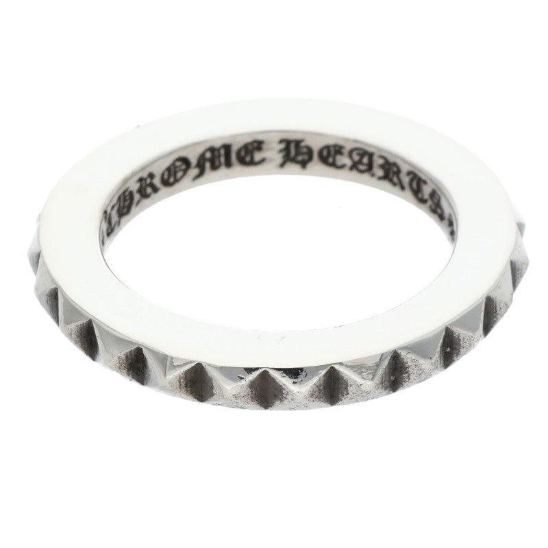 Chrome Hearts TFP PNK BIG Ring Silver Size JP 8 (Silver 4.37g)