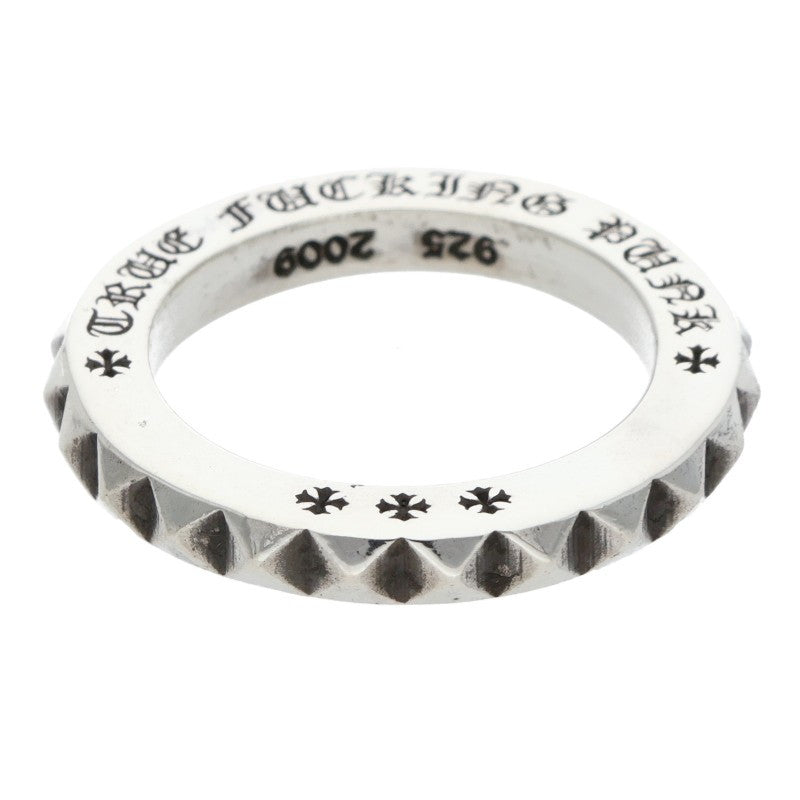 Chrome Hearts TFP PNK BIG Ring Silver Size JP 8 (Silver 4.37g)