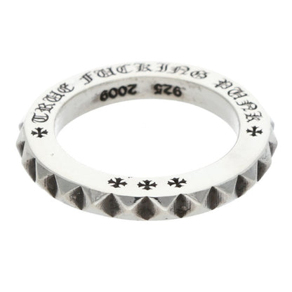 Chrome Hearts TFP PNK BIG Ring Silver Size JP 8 (Silver 4.37g)