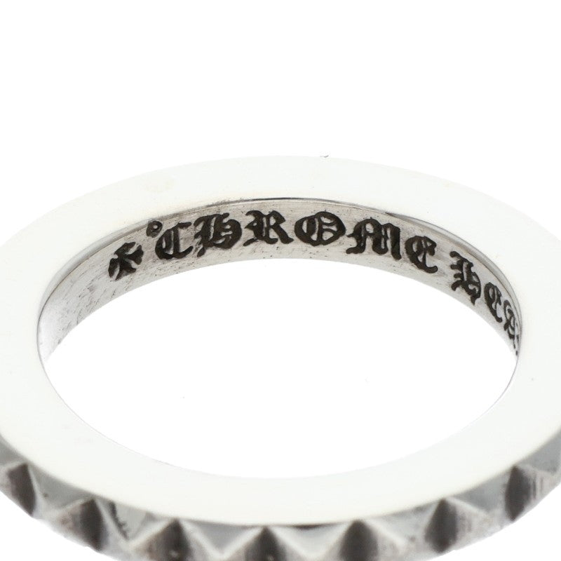 Chrome Hearts TFP PNK BIG Ring Silver Size JP 8 (Silver 4.37g)