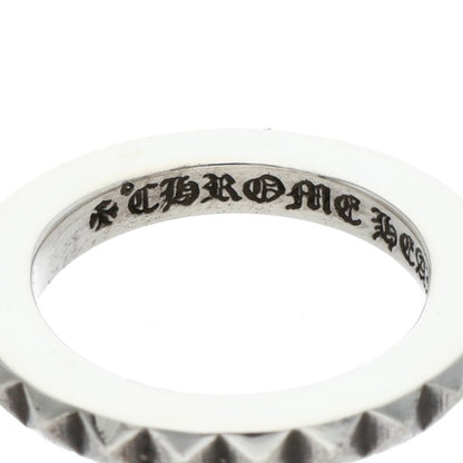 Chrome Hearts TFP PNK BIG Ring Silver Size JP 8 (Silver 4.37g)