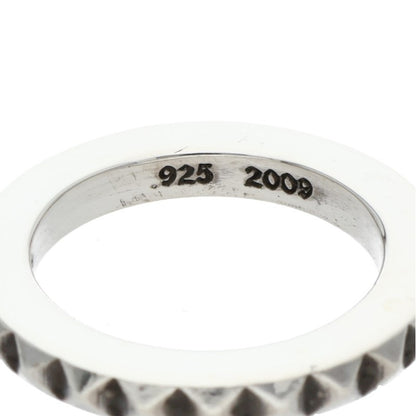 Chrome Hearts TFP PNK BIG Ring Silver Size JP 8 (Silver 4.37g)