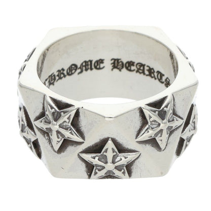 Chrome Hearts PENTAGON STAR 925 Silver Ring Size ONE SIZE