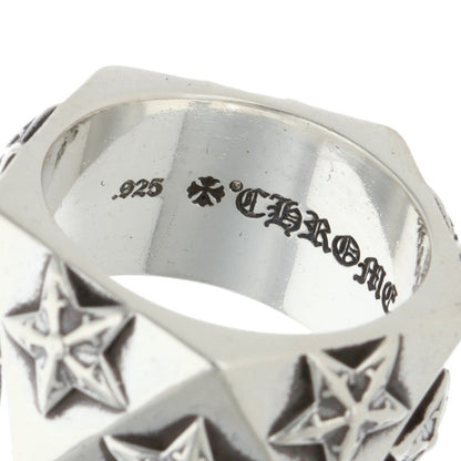 Chrome Hearts PENTAGON STAR 925 Silver Ring Size ONE SIZE