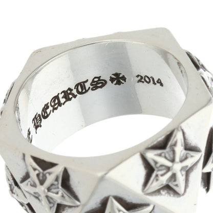 Chrome Hearts PENTAGON STAR 925 Silver Ring Size ONE SIZE