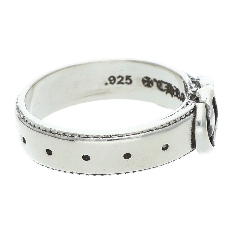 Chrome Hearts BELTED CH SML Silver Ring Size ONE SIZE
