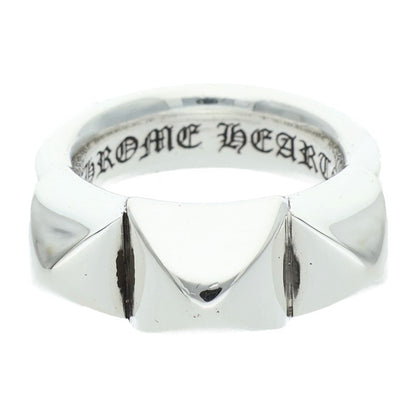 Chrome Hearts WAXD PNK Waxed Punk Silver Ring Size US 6
