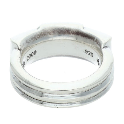 Chrome Hearts WAXD PNK Waxed Punk Silver Ring Size US 6