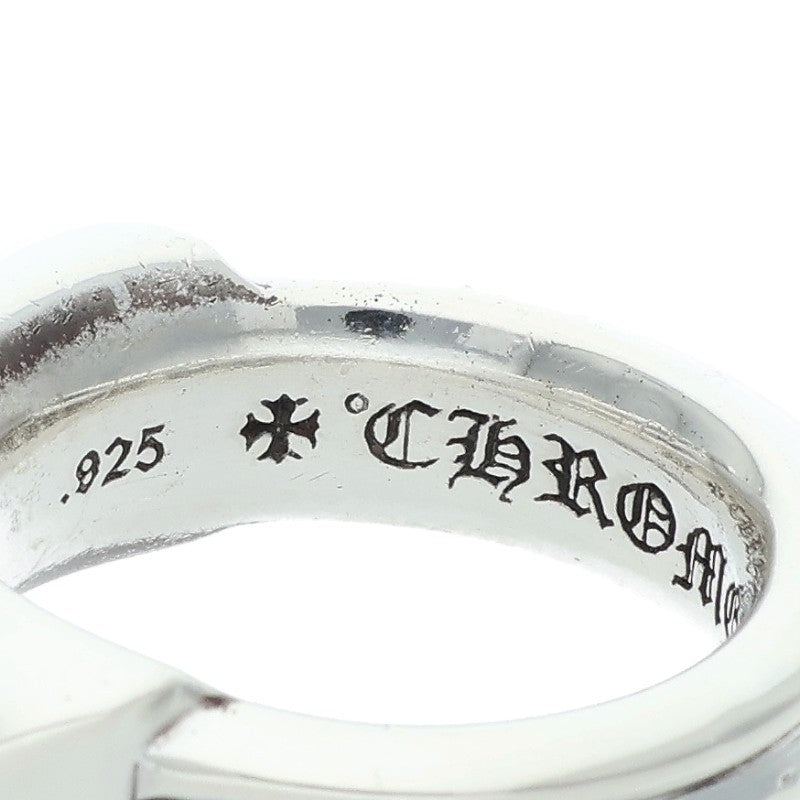 Chrome Hearts WAXD PNK Waxed Punk Silver Ring Size US 6