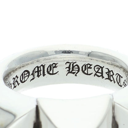 Chrome Hearts WAXD PNK Waxed Punk Silver Ring Size US 6