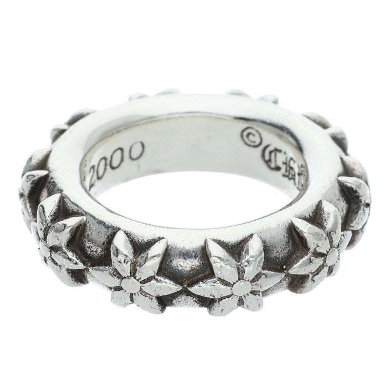 Chrome Hearts STAR BAND Silver Ring Size ONE SIZE