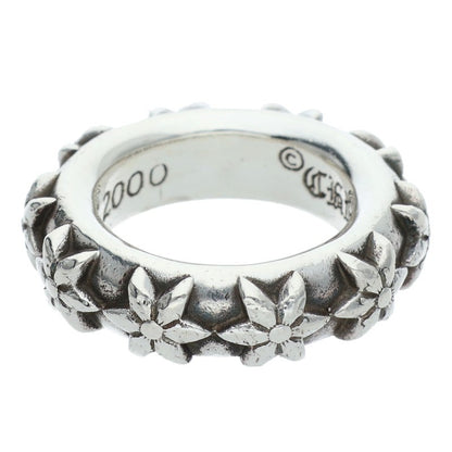 Chrome Hearts STAR BAND Silver Ring Size ONE SIZE