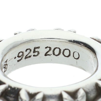 Chrome Hearts STAR BAND Silver Ring Size ONE SIZE