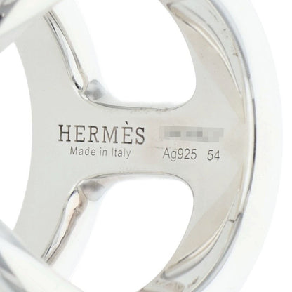 HERMES Osmose GM 925 Silver Ring Size ONE SIZE