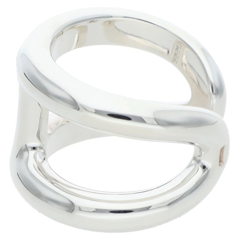 HERMES Osmose GM 925 Silver Ring Size ONE SIZE