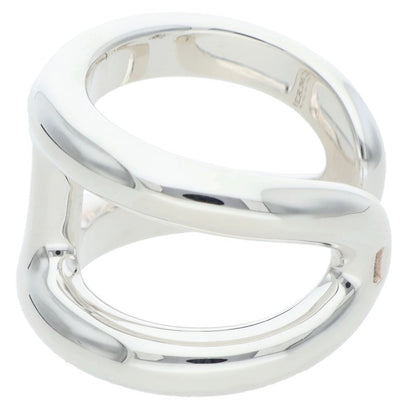 HERMES Osmose GM 925 Silver Ring Size ONE SIZE