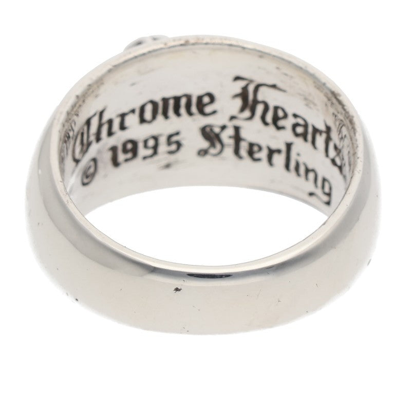 Chrome Hearts HEART IN BAND Silver Ring Size ONE SIZE