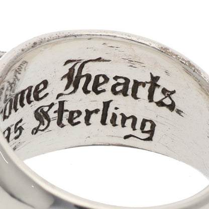 Chrome Hearts HEART IN BAND Silver Ring Size ONE SIZE