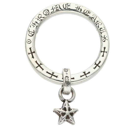 Chrome Hearts NTFL W NTFL w Star Motif Silver Size ONE SIZE