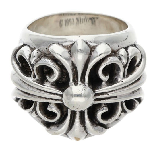 Chrome Hearts Keeper Sterling Silver Ring Size ONE SIZE