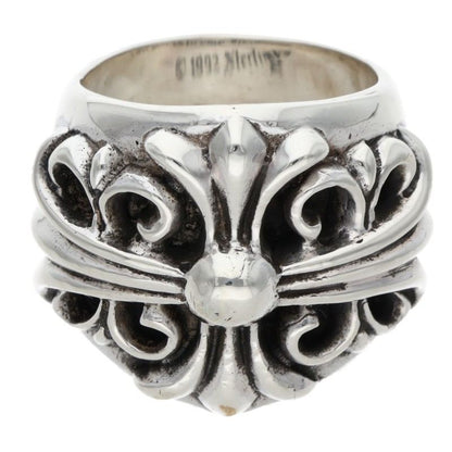 Chrome Hearts Keeper Sterling Silver Ring Size US 6