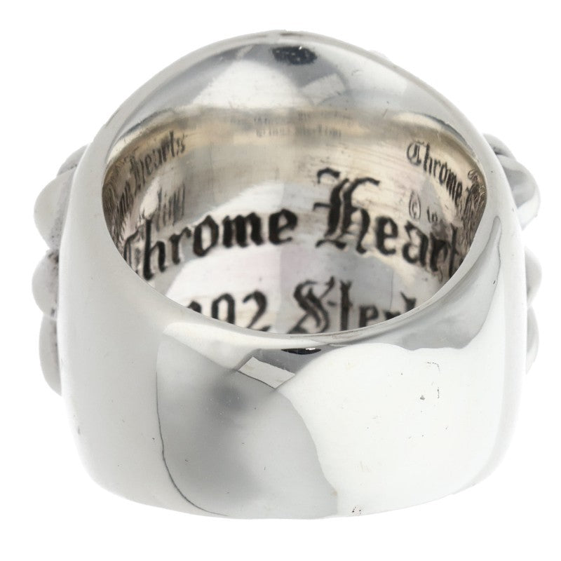 Chrome Hearts Keeper Sterling Silver Ring Size US 6