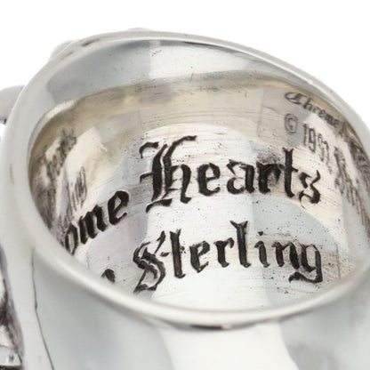 Chrome Hearts Keeper Sterling Silver Ring Size US 6