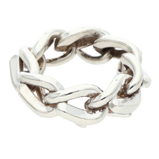 TIFFANY&Co. Forge 925 Silver Ring Size ONE SIZE