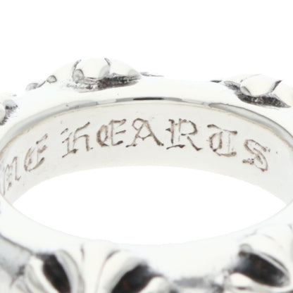 Chrome Hearts CROSS BAND Silver Ring Size US 4