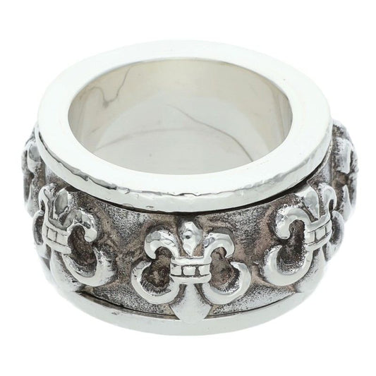 Chrome Hearts RING SPINNER BS FLUER Silver Size ONE SIZE