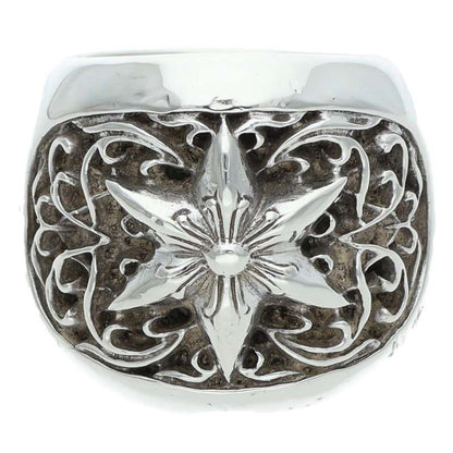Chrome Hearts CLSSC OVAL STAR Silver Ring Size US 10
