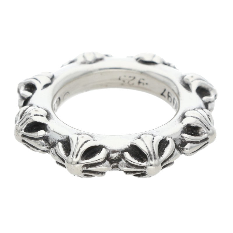 Chrome Hearts CROSS BAND Silver Ring Size US 5