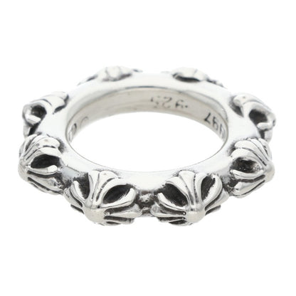 Chrome Hearts CROSS BAND Silver Ring Size US 5