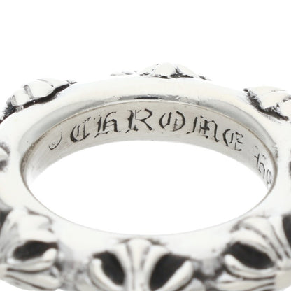 Chrome Hearts CROSS BAND Silver Ring Size US 5