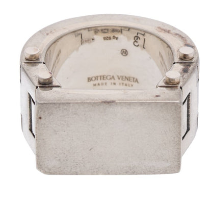 Bottega Veneta Hinge Ring Silver (Silver 30.93g)