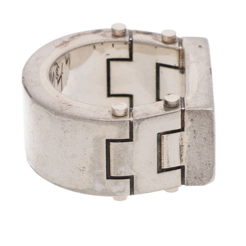 Bottega Veneta Hinge Ring Silver (Silver 30.93g)
