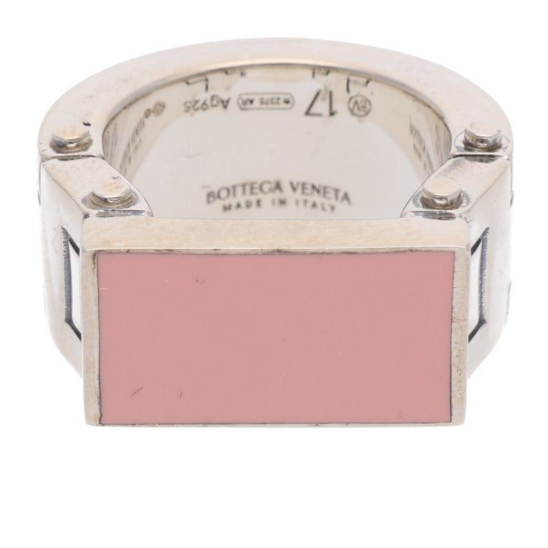 Bottega Veneta Silver Pink 925 Hinge Ring (Silver 25.16g)