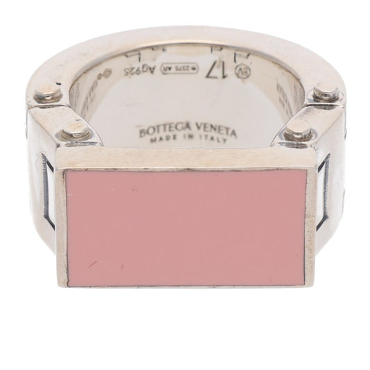 Bottega Veneta Silver Pink 925 Hinge Ring (Silver 25.16g)