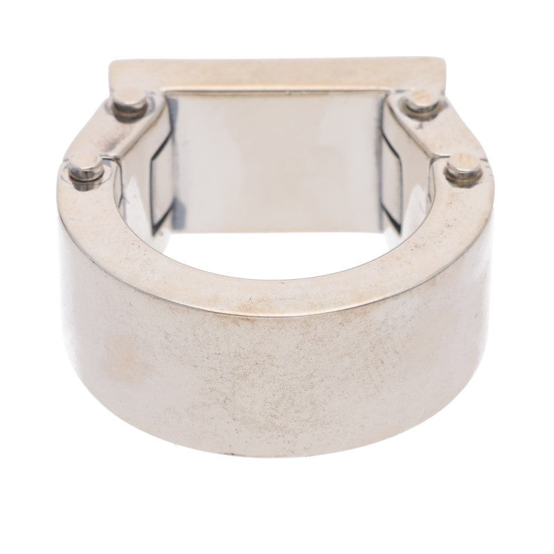 Bottega Veneta Silver Pink 925 Hinge Ring (Silver 25.16g)