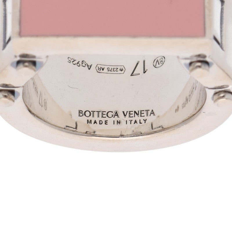 Bottega Veneta Silver Pink 925 Hinge Ring (Silver 25.16g)