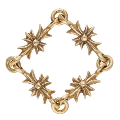 Chrome Hearts 22K Tiny E CH Plus Gold Ring Size JP 15