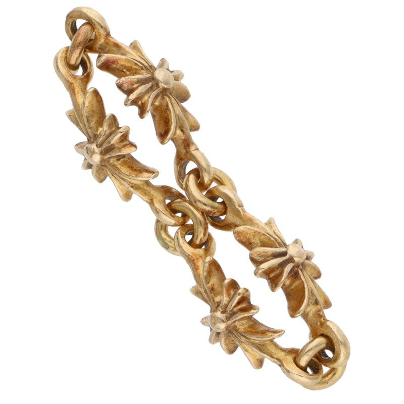 Chrome Hearts 22K Tiny E CH Plus Gold Ring Size JP 15