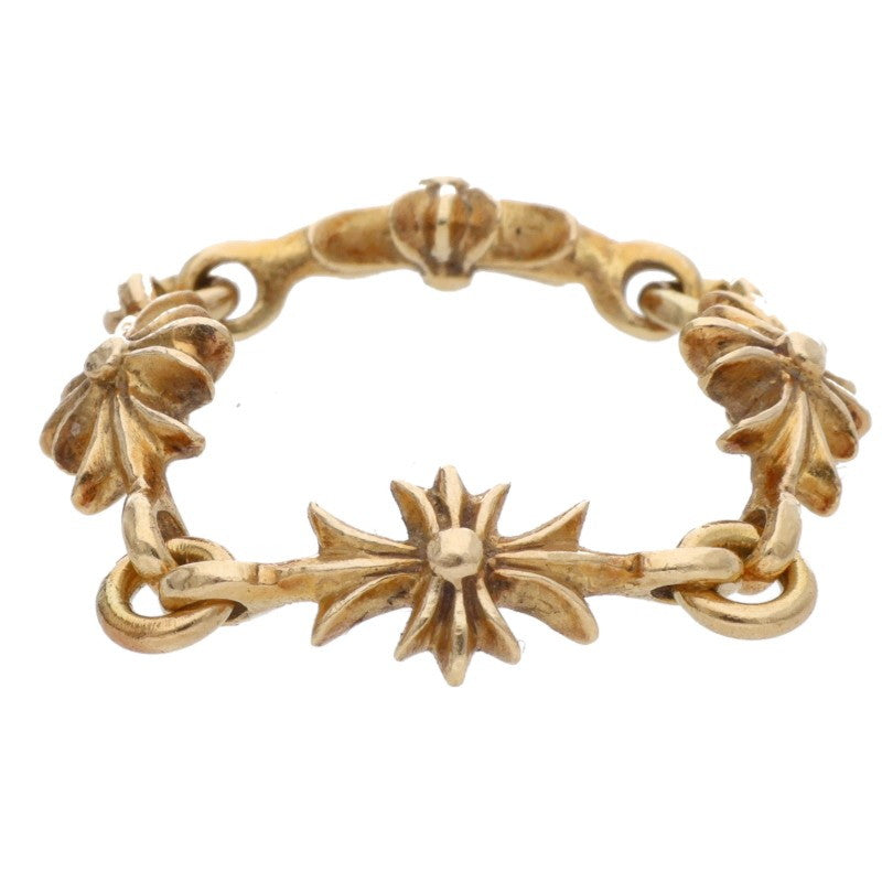 Chrome Hearts 22K Tiny E CH Plus Gold Ring Size JP 15