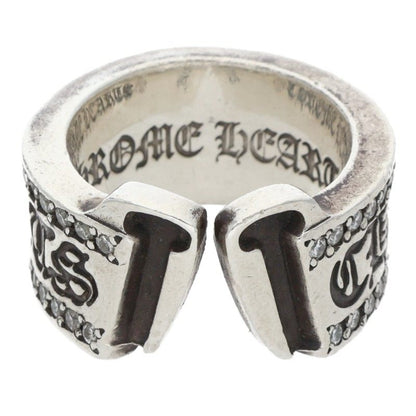 Chrome Hearts LG SCROLL LABEL P D A Silver Size ONE SIZE