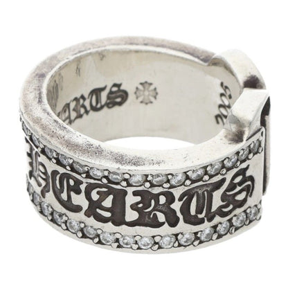 Chrome Hearts LG SCROLL LABEL P D A Silver Size ONE SIZE